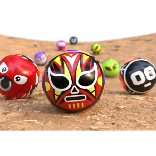 EPEE Figurka Odlotowe Coolkulki - 3 kulki + 3 ubranka - siatka p24 60014